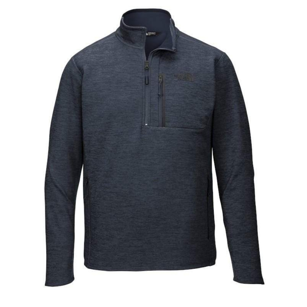 The North Face Skyline 1/2 zip Fleece Lined Jacket Gray Heather Small S